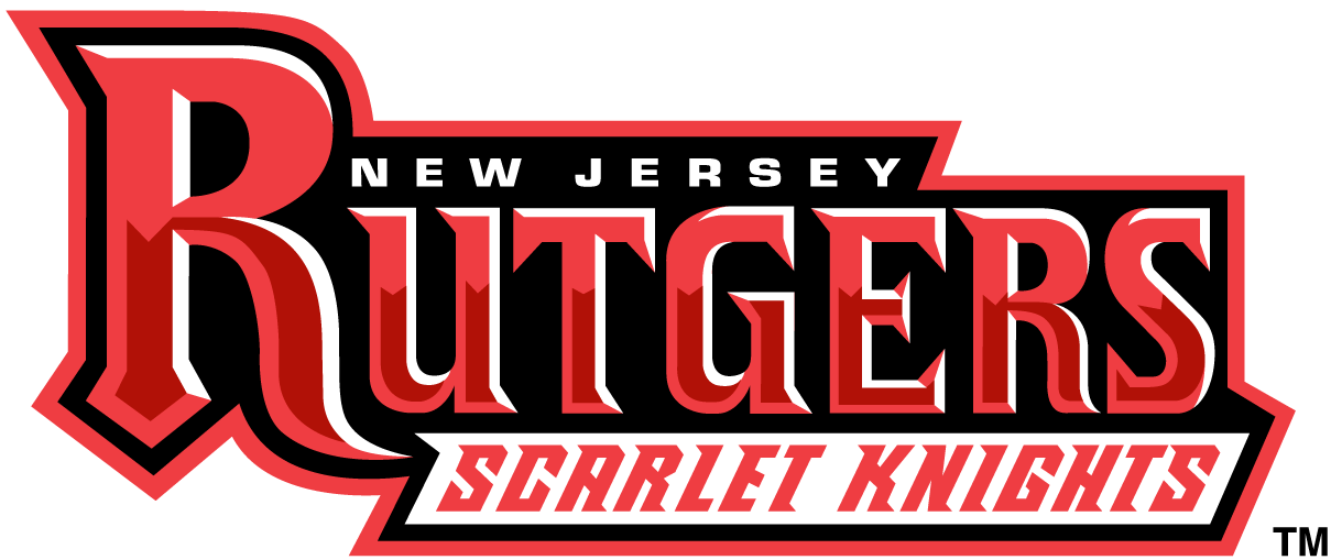 Rutgers Scarlet Knights 1995-2000 Wordmark Logo v2 iron on transfers for fabric